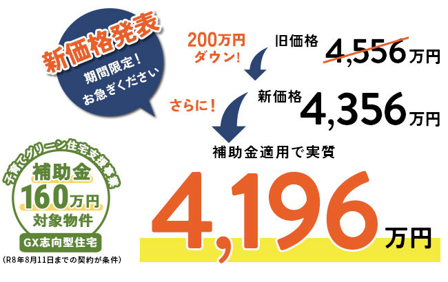 新価格発表