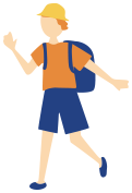 小学生右