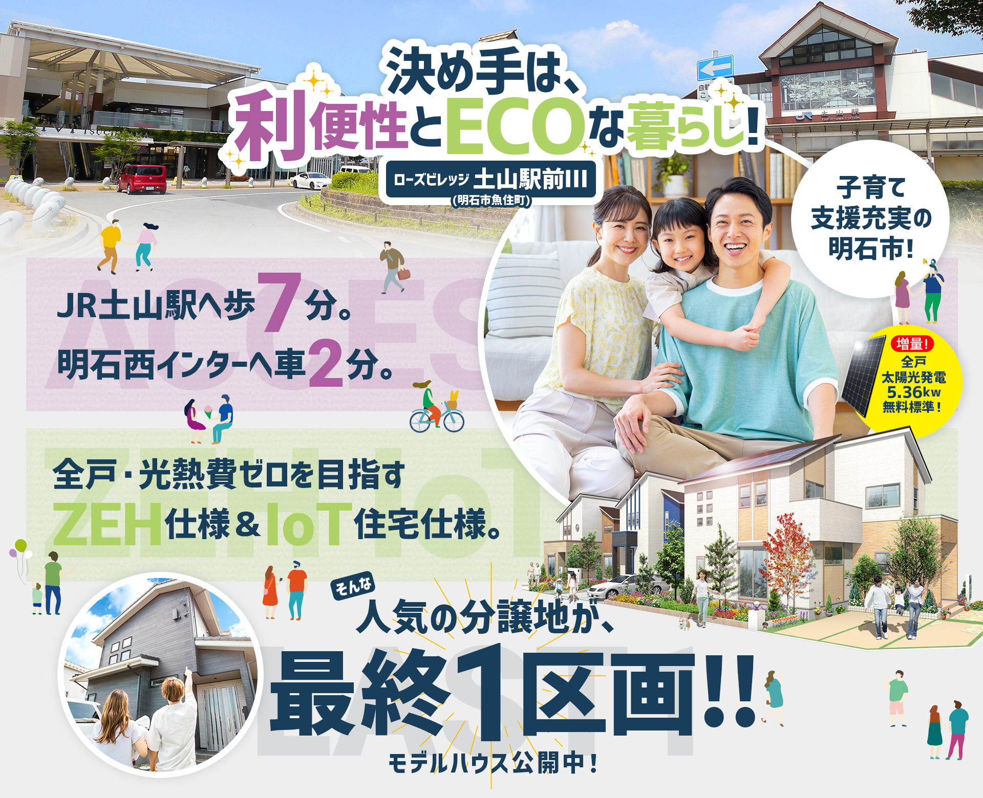 決め手は、利便性とECOな暮らし!