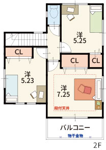 間取り2F