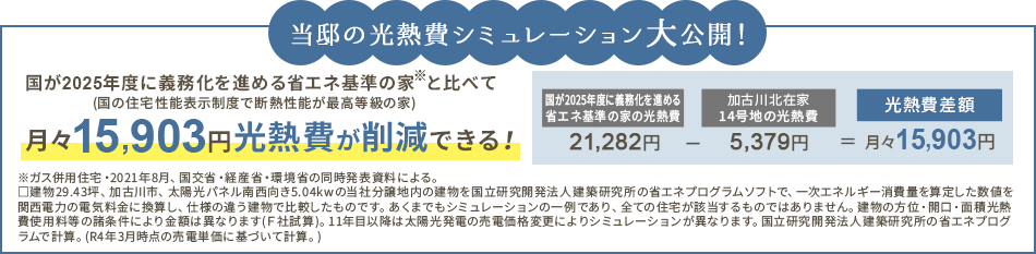 光熱費シミュレーション大公開!