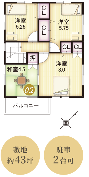 間取り2F