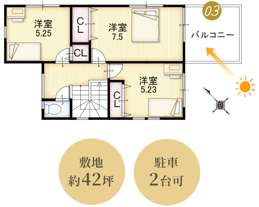 間取り2F