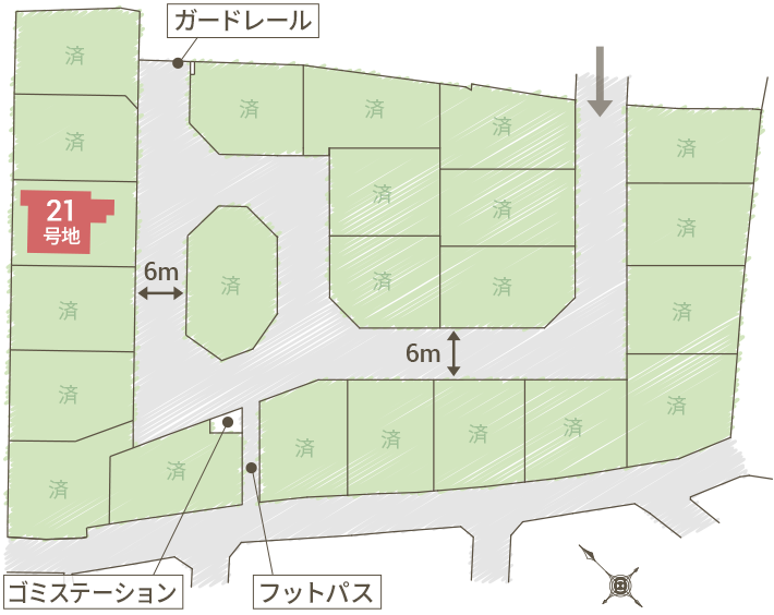 区画図