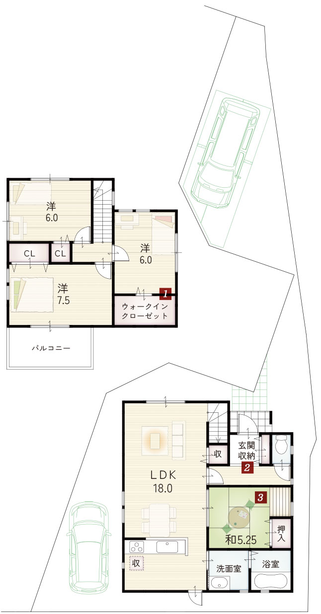 間取図