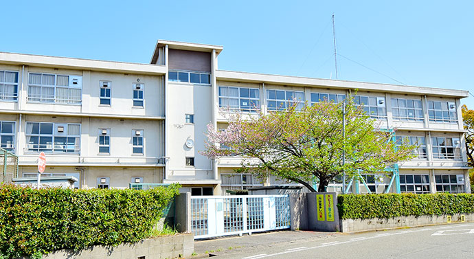 市立別府小学校580m～610m