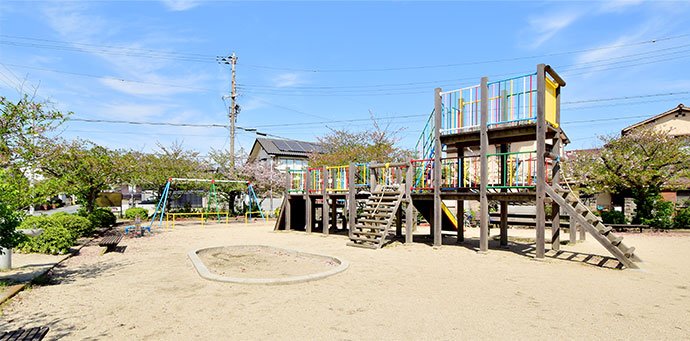 西脇公園70m~100m