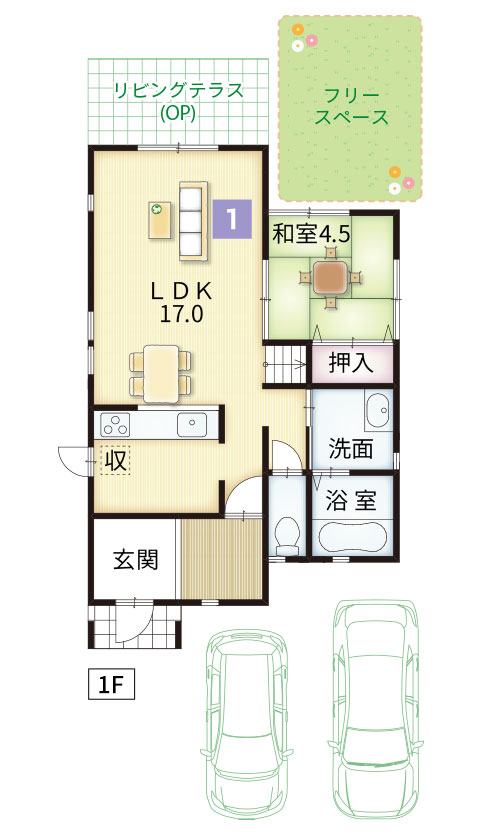 間取り1階
