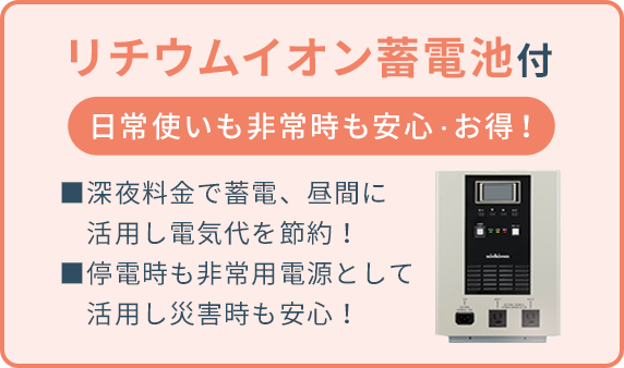 リチウムイオン蓄電池