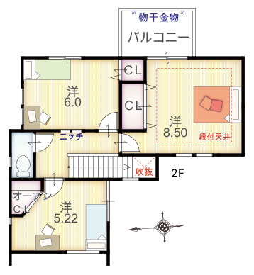 間取り2F