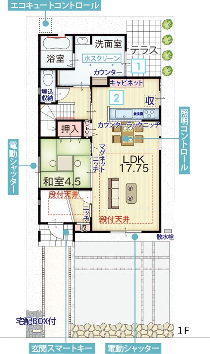 13号地間取り1階