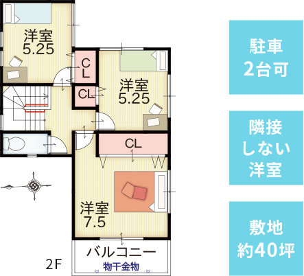 13号地間取り2階