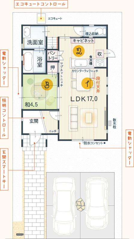 モデルハウス10号地1F