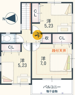 モデルハウス10号地2F