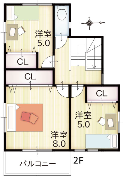 1号地2階