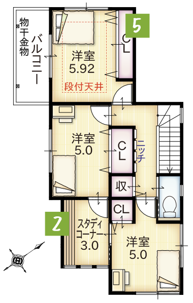 2階