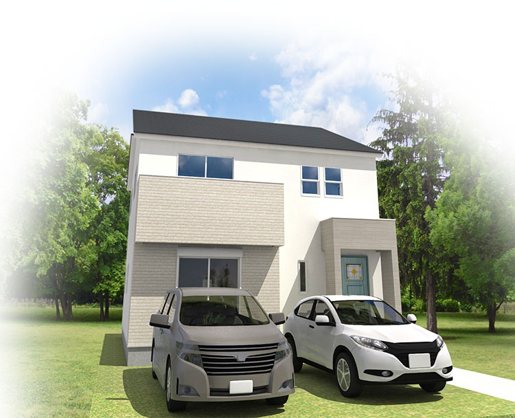 モデルハウス外観