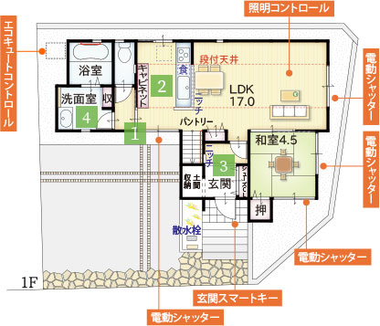 間取り1階