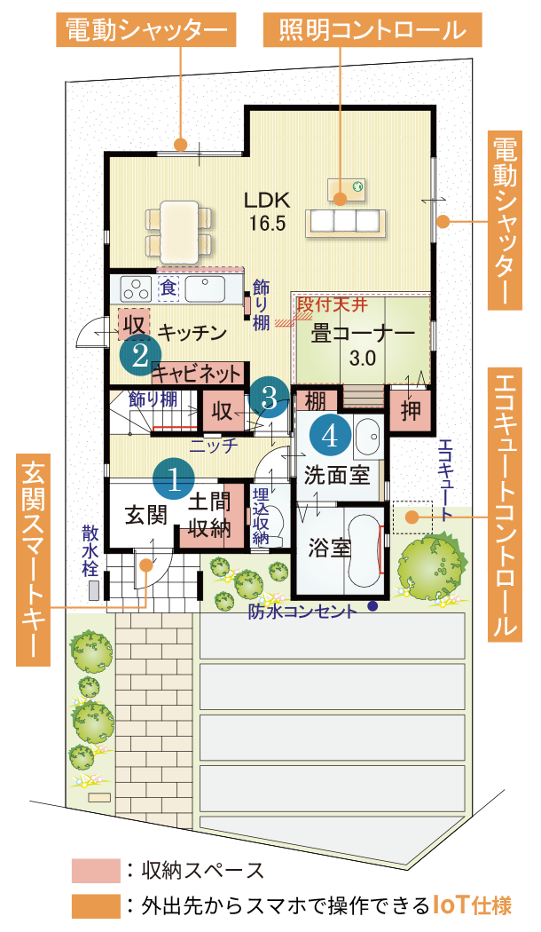 間取り1階