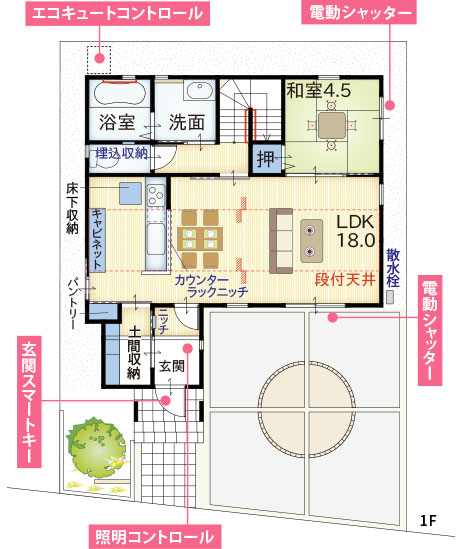33号地間取り1階