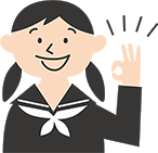 女の子