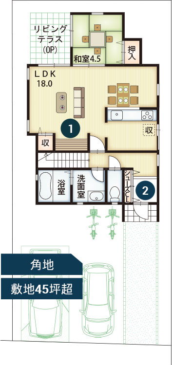 19号地間取り1階