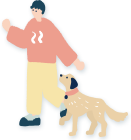 犬と人