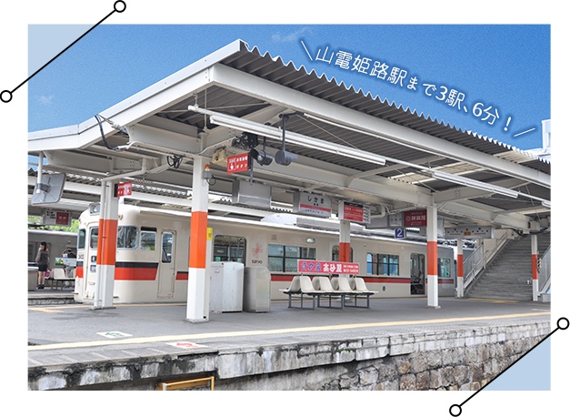 山電飾磨駅