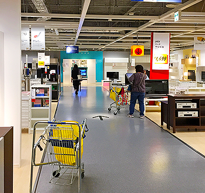 IKEA店内1