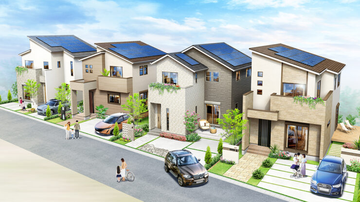 ヤング開発の分譲住宅