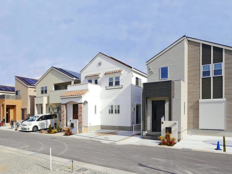 自由設計ができるヤング開発の分譲住宅