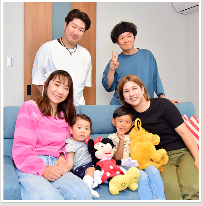 ご紹介頂いたI様と同じ分譲地にお住いのY様